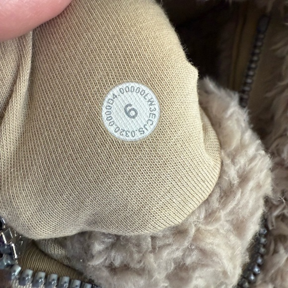 NWOT Lululemon Oh So Sherpa Full Zip Size 6 - Picture 5 of 9